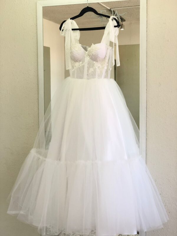 Magnolia Bridal Bustier Dress