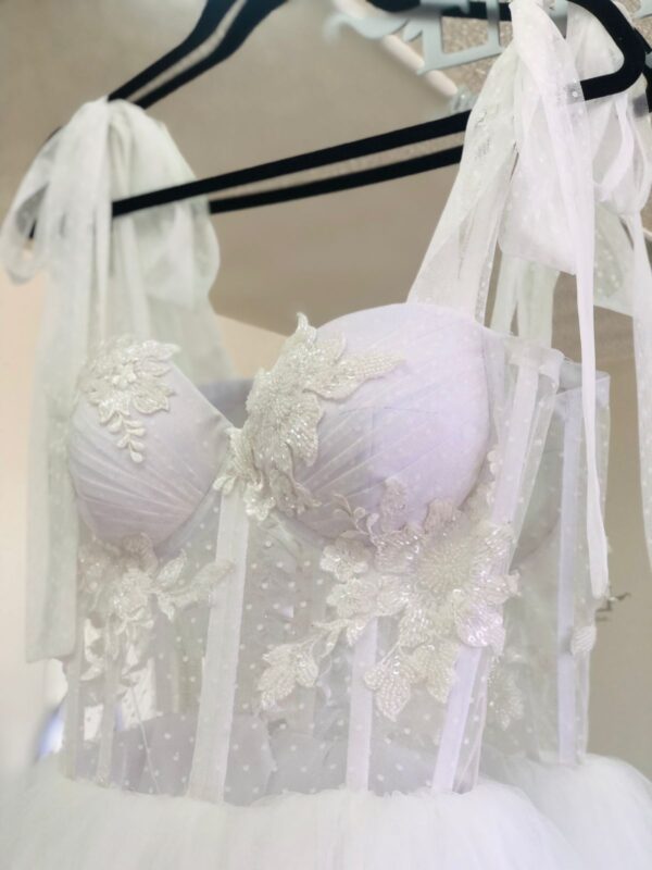 Magnolia Bridal Bustier Dress