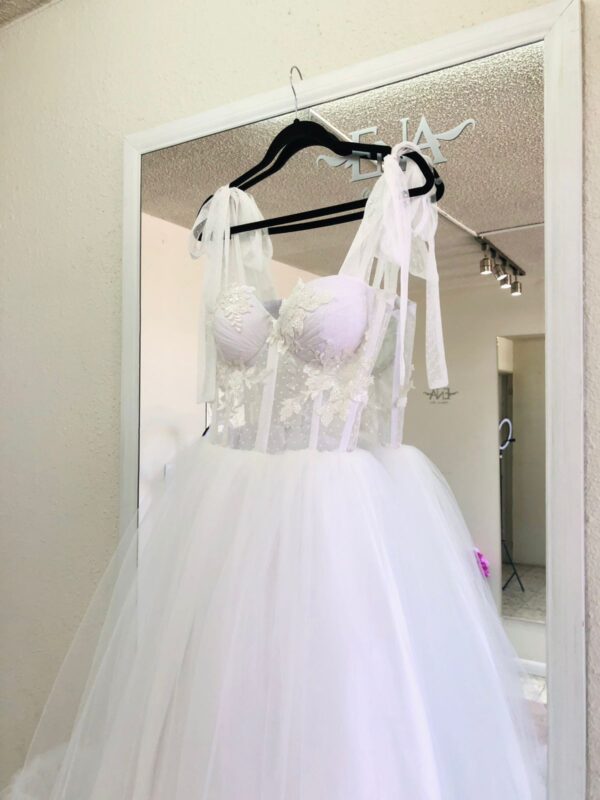 Magnolia Bridal Bustier Dress