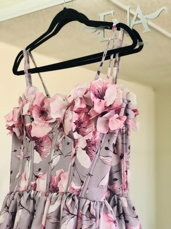 Bustier Dress Midi Bloom