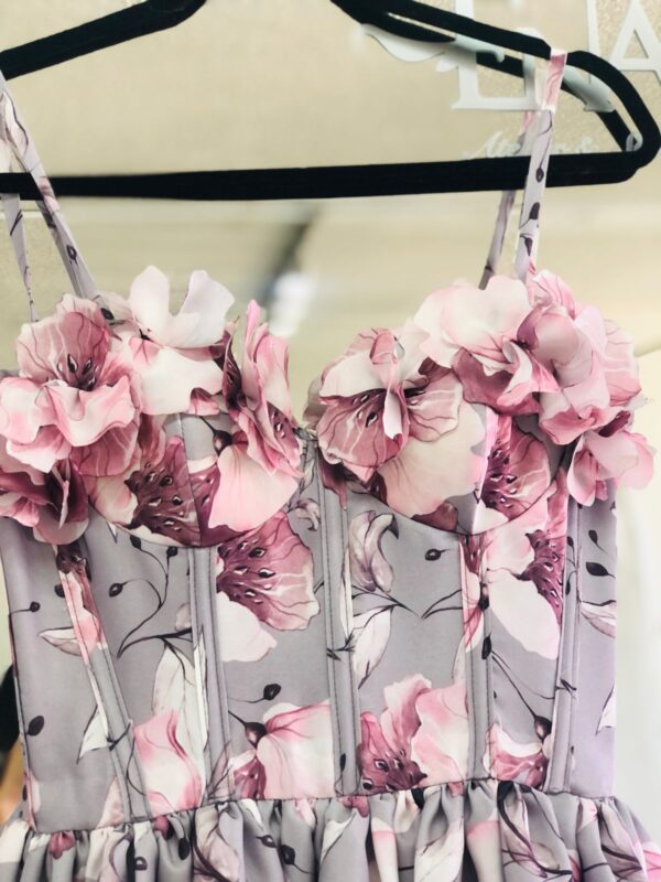Bustier Dress Midi Bloom