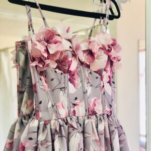 Bustier Dress Midi Bloom