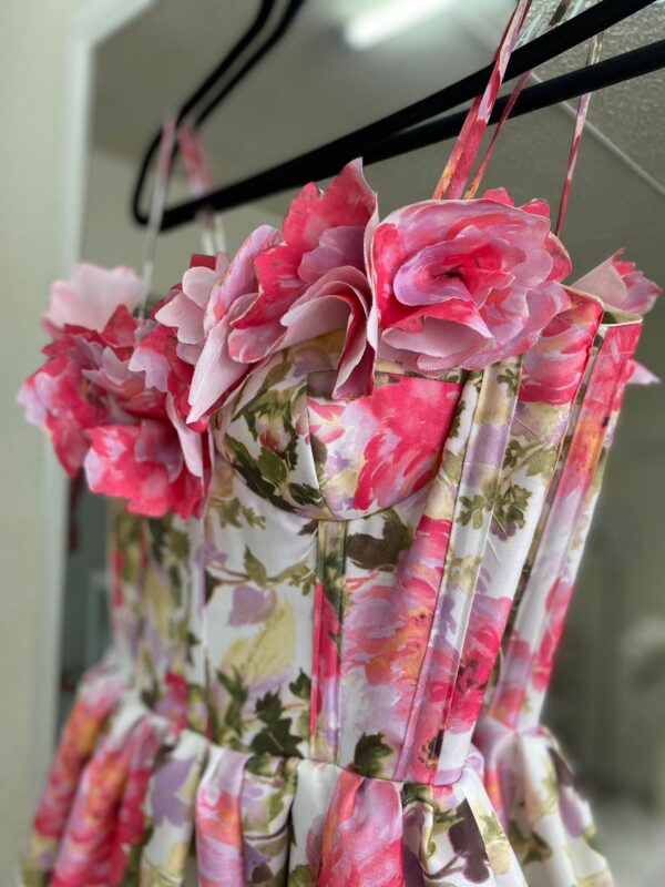 Bustier Dress Midi Bloom