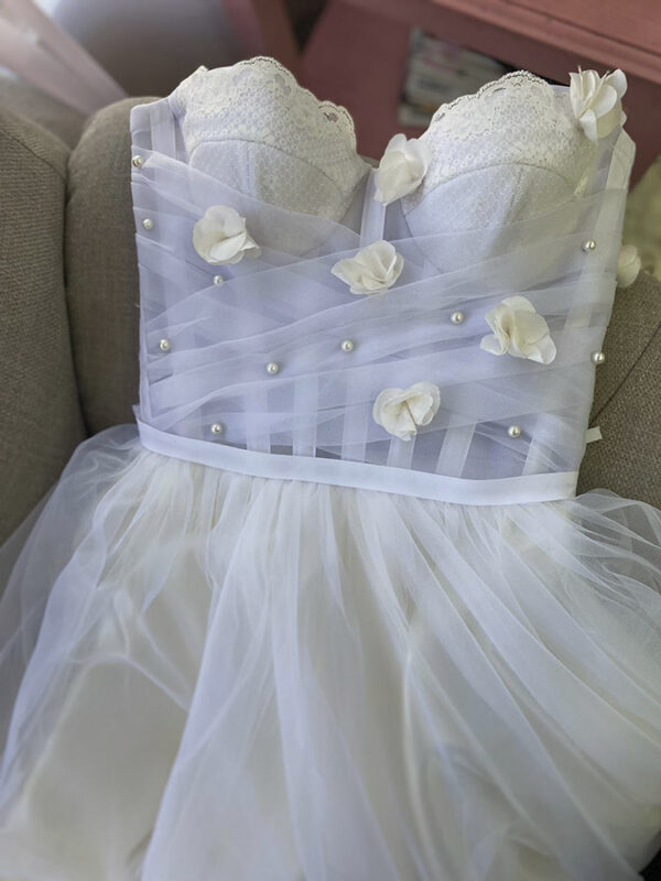 Vanilla Bustier Dress